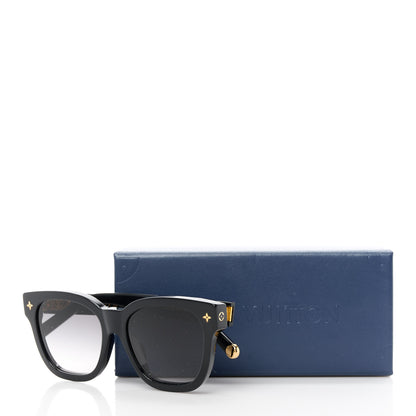 Louis Vuitton Acetate My Monogram Square Sunglasses Z1523E Black 8 of 8