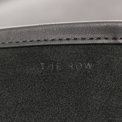 The Row Grained Calfskin Large N/S Park Tote Black 6 of 10