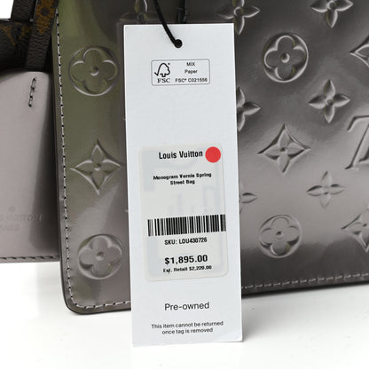 Louis Vuitton Vernis Epi Monogram Spring Street Bitume Metallise 10 of 11