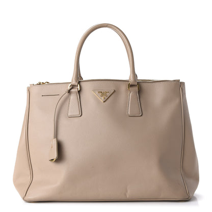 Prada Saffiano Large Galleria Double Zip Tote Cipria 1 of 13