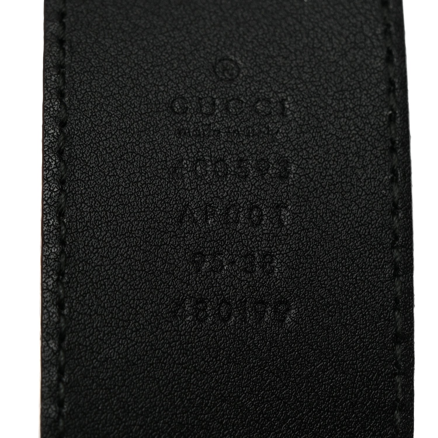 Gucci Calfskin Double G 40mm Belt 95 38 Black 3 of 7