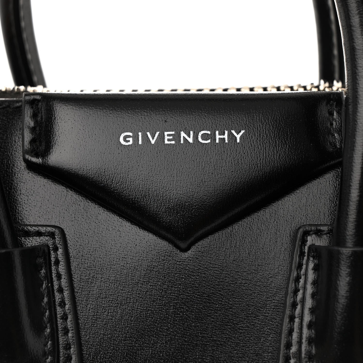 Givenchy Shiny Lord Calfskin Mini Antigona Black 8 of 10