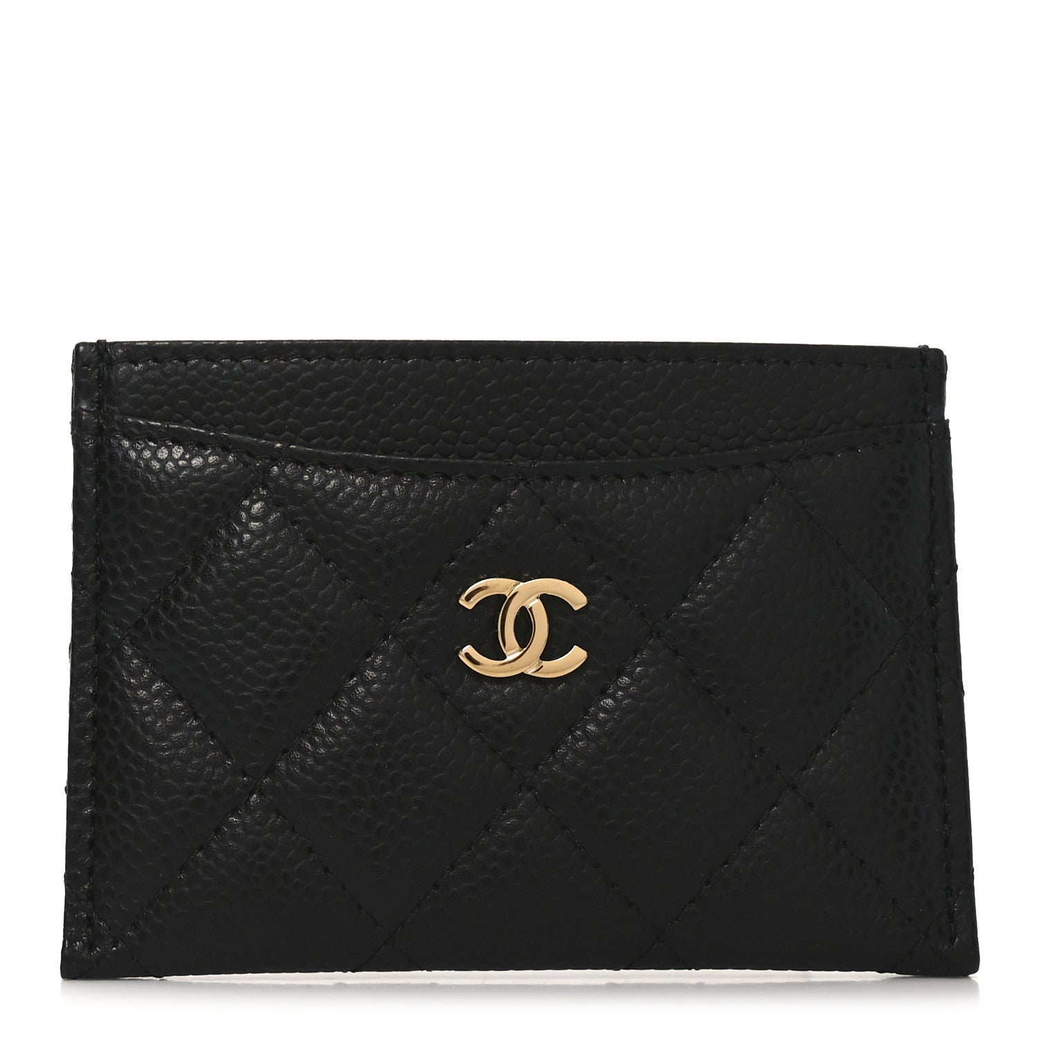 Chanel Caviar Quilted Card Holder Black 1 of 9