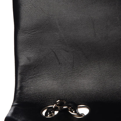 Chanel Lambskin Quilted Jumbo Single Flap Black 9 of 11