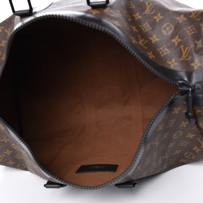 Louis Vuitton Monogram Waterproof Keepall Bandouliere 55 9 of 12