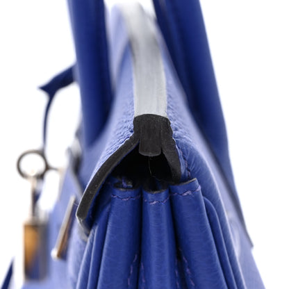 Hermes Togo Birkin 25 Bleu Royal 11 of 12