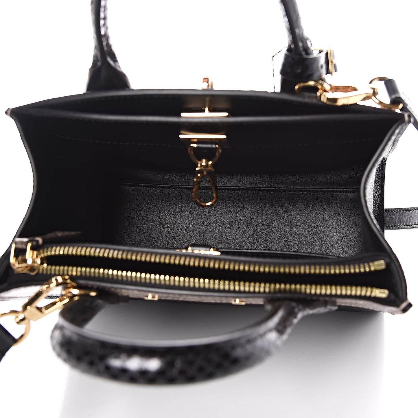 Calfskin Ayers City Steamer Mini Black