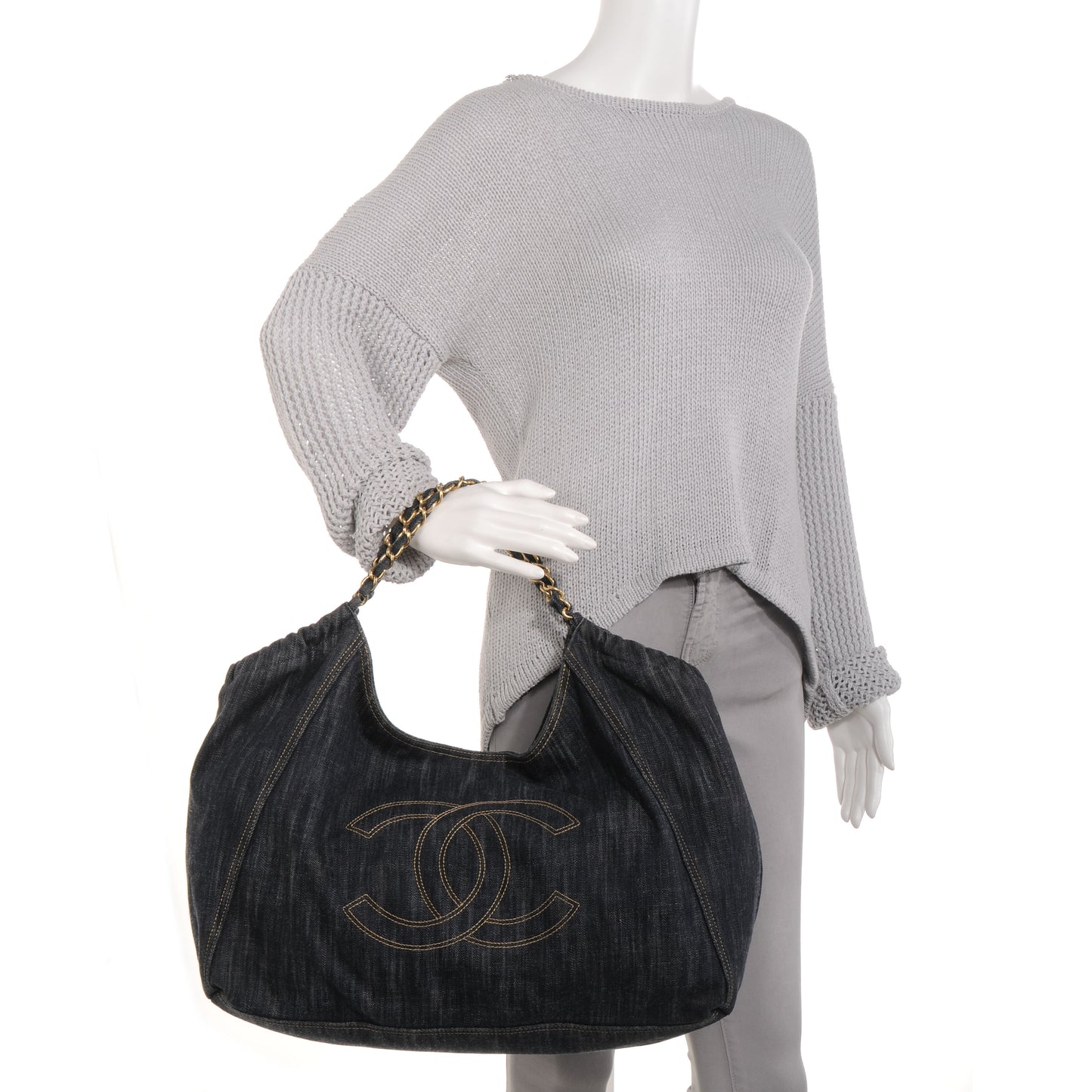 Denim Coco Cabas Tote