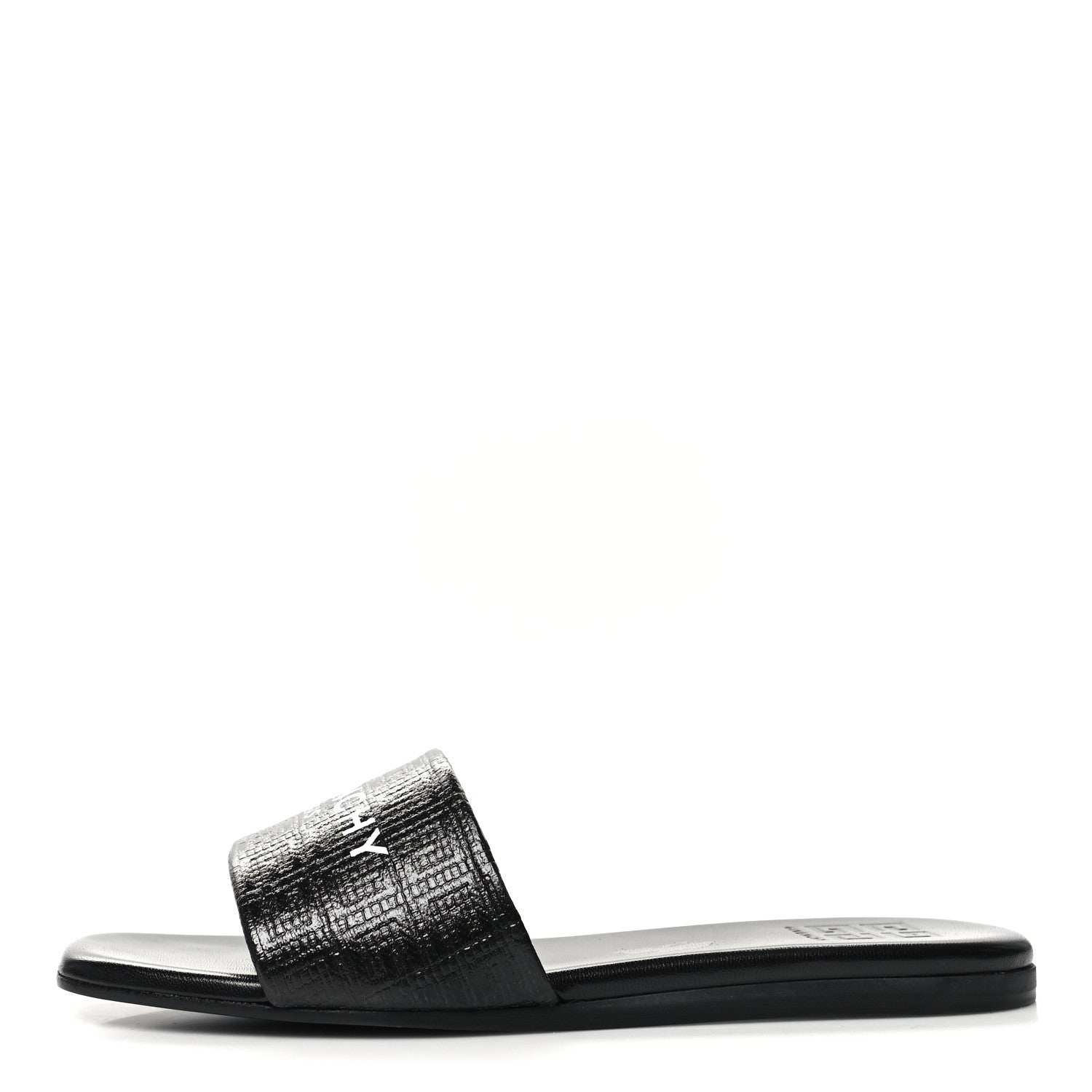 Givenchy Logo 4G Flat Sandals 37.5 Black 1 of 9