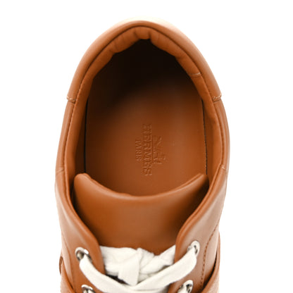 Hermes Calfskin Day Sneakers 36.5 Naturel 7 of 11