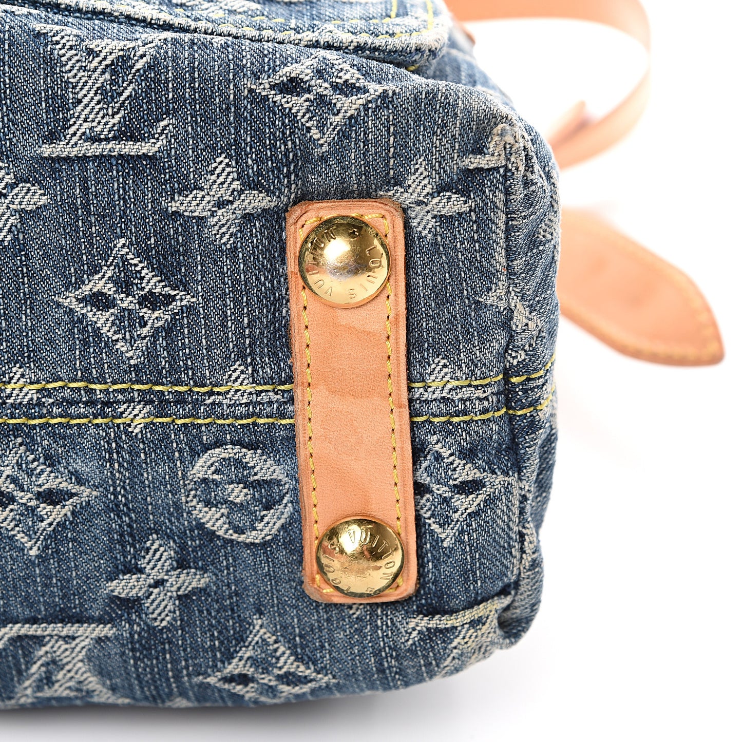 Monogram Denim Baggy PM Blue