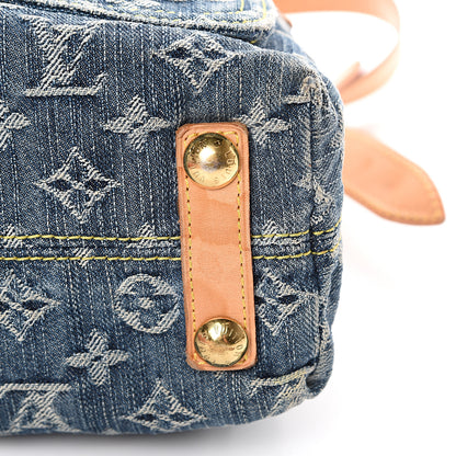 Louis Vuitton Monogram Denim Baggy PM Blue 11 of 14