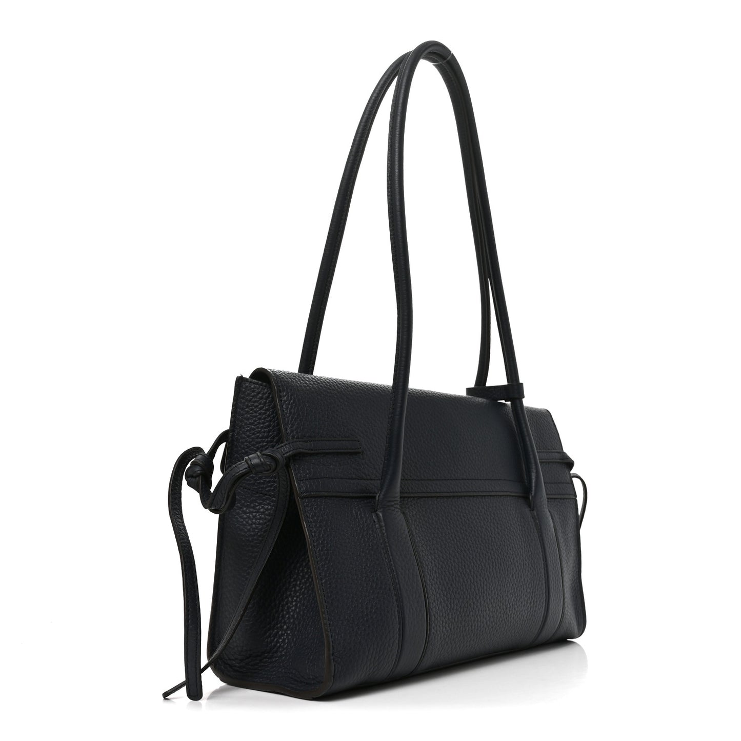 Heavy Grain Small Soft Bayswater Satchel Night Sky