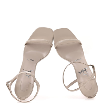 Christian Louboutin Nappa Condora 85 Sandals 37 Leche 2 of 7