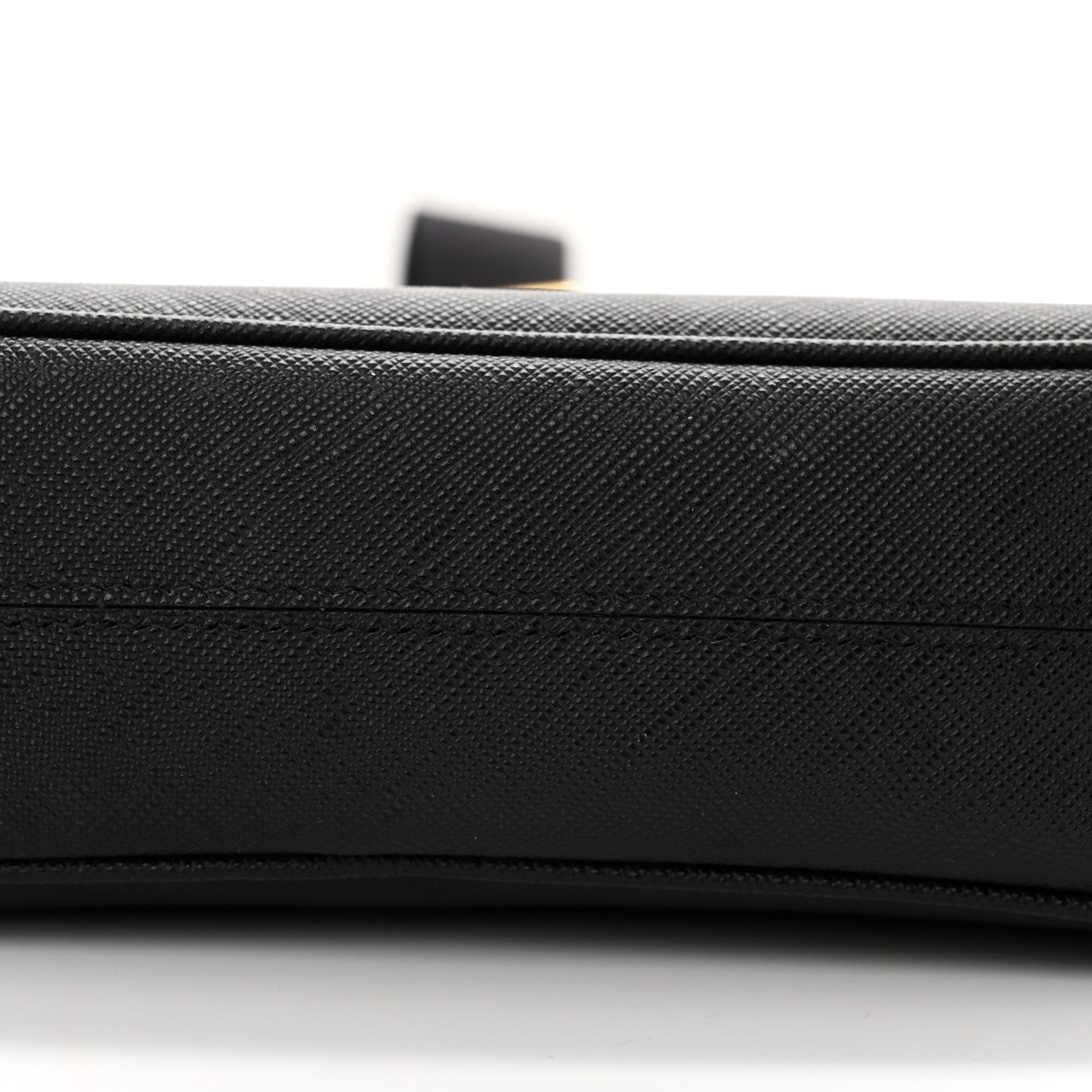 Prada Saffiano Lux Re-Edition 2005 Shoulder Bag Black 11 of 12