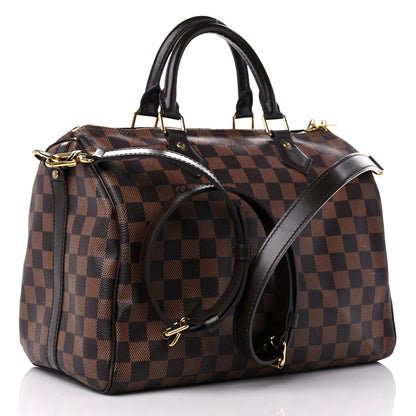 Louis Vuitton Damier Ebene Speedy Bandouliere 30 2 of 14