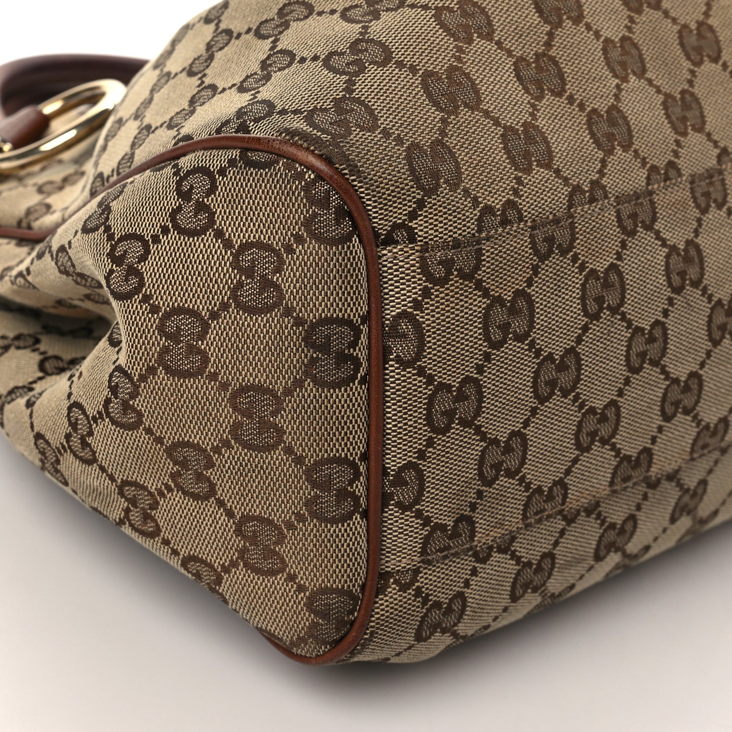 Monogram Medium Sukey Tote Brown