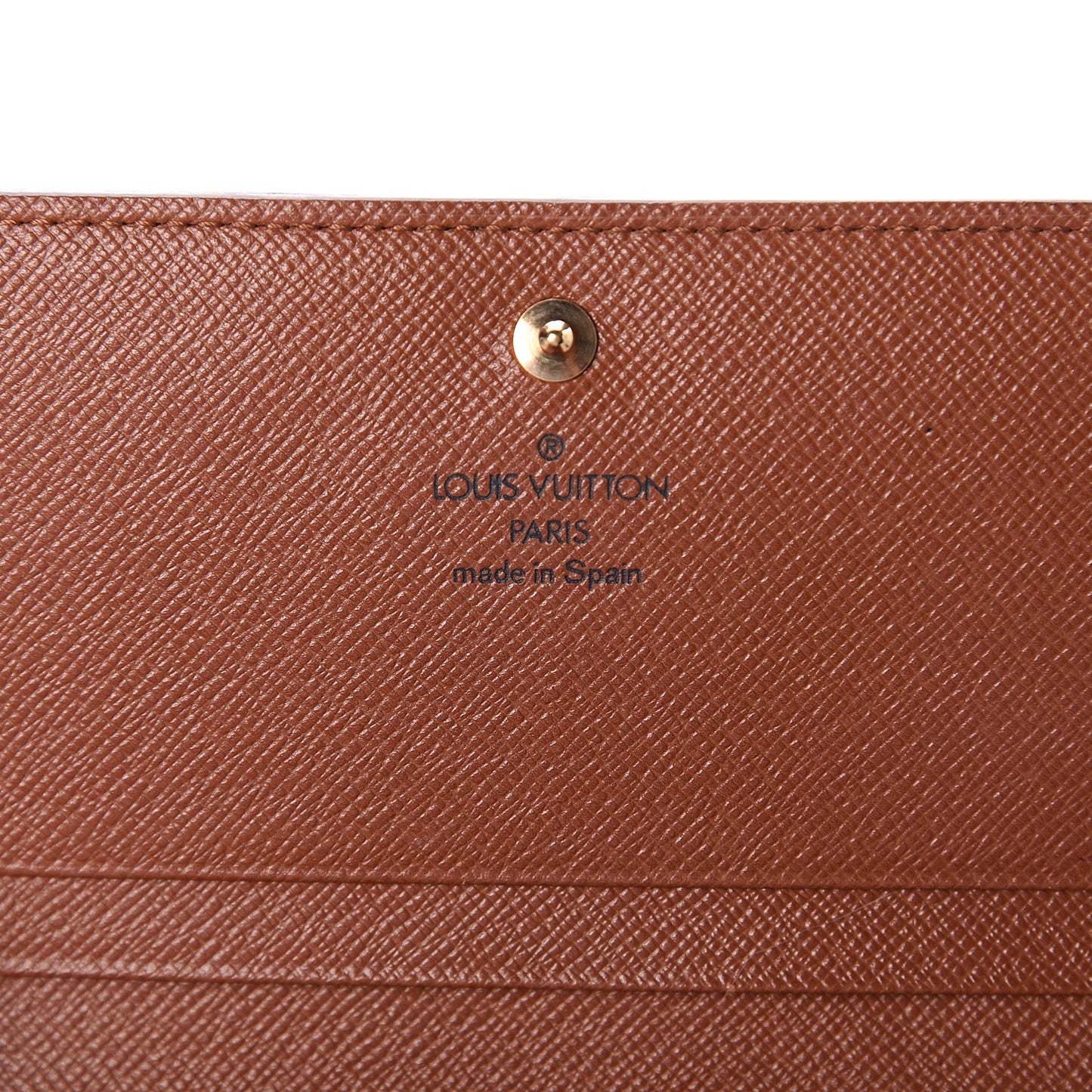 Monogram Porte-Monnaie Billets Tresor Wallet