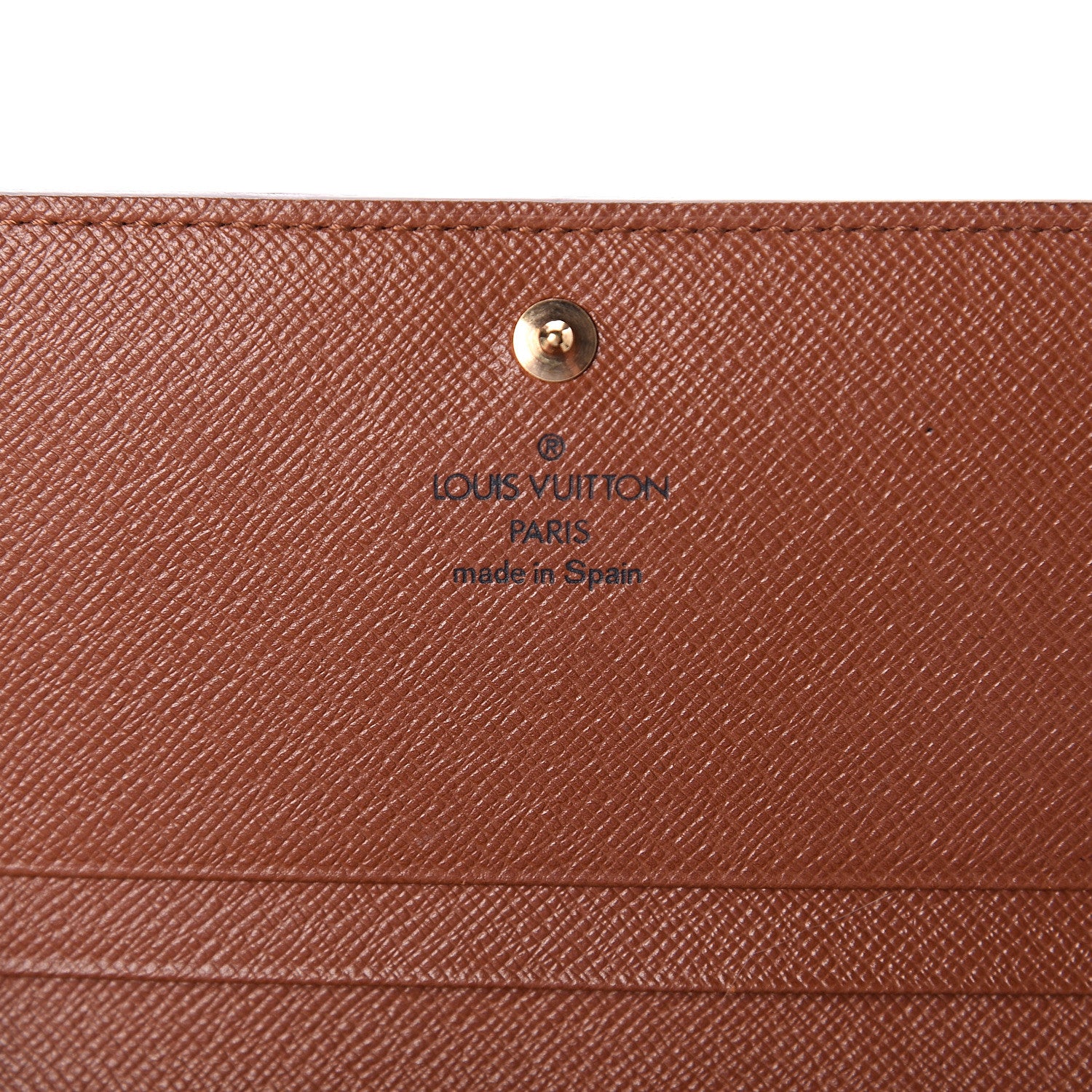 Louis Vuitton Monogram Porte-Monnaie Billets Tresor Wallet 5 of 9