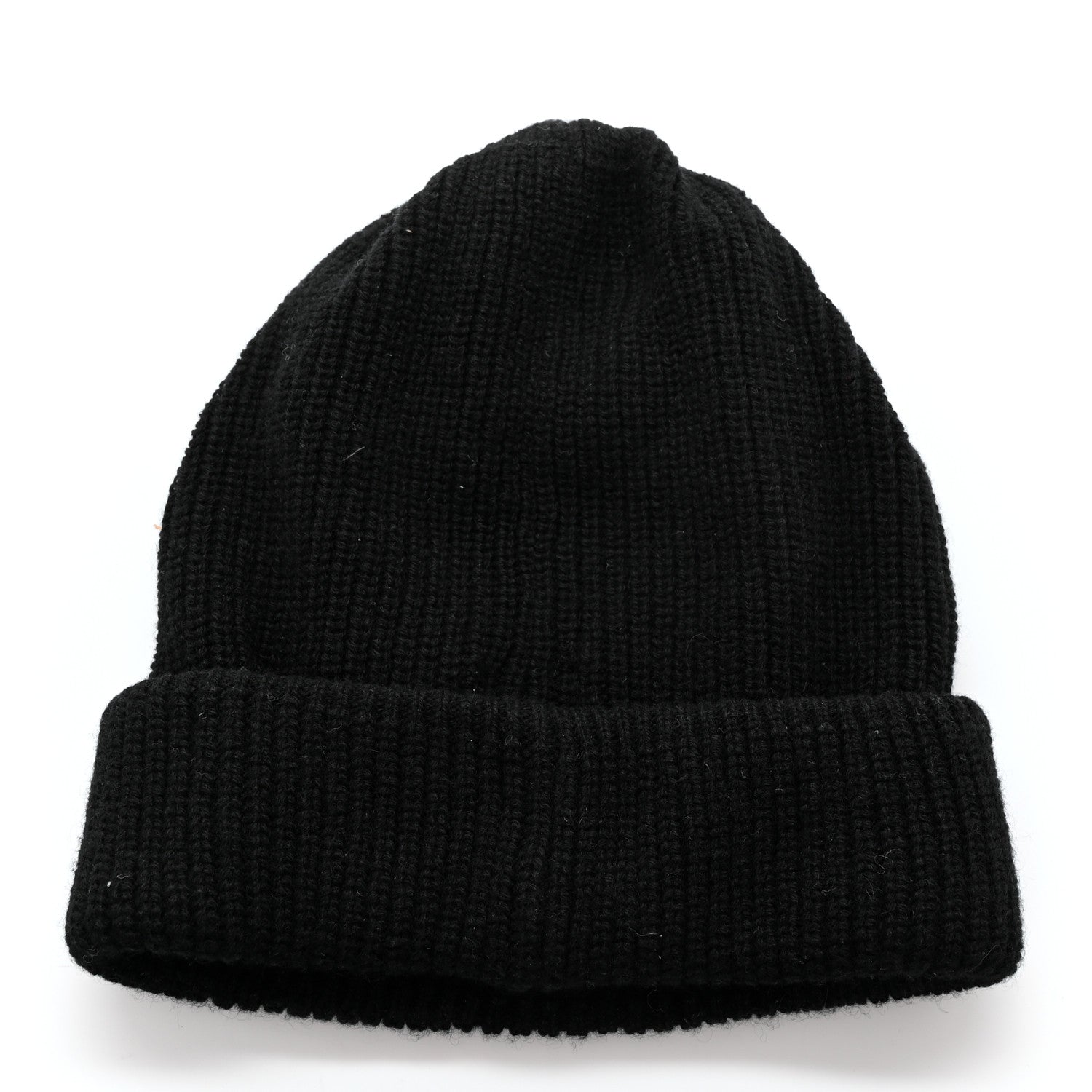 Chanel Cashmere Logo Beanie Hat Black White 3 of 5