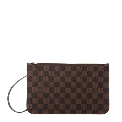 Louis Vuitton Damier Ebene Neverfull MM GM Pochette 1 of 10