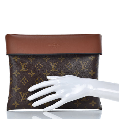 Louis Vuitton Monogram Tuileries Pochette Caramel 2 of 8