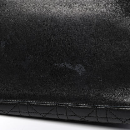 Christian Dior Lambskin Cannage Small Soft Lady Dior Tote Black 9 of 9