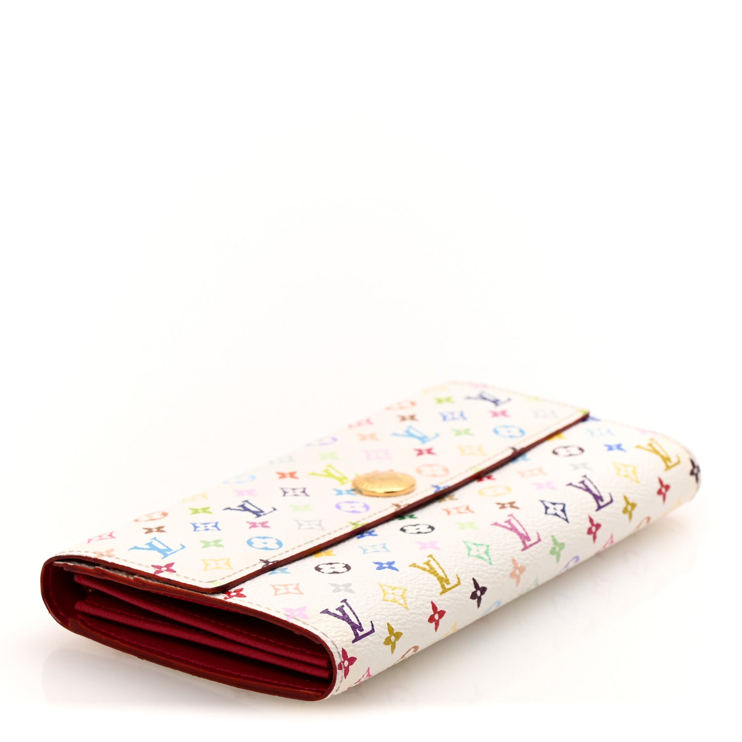 Monogram Multicolor Sarah Wallet White Grenade