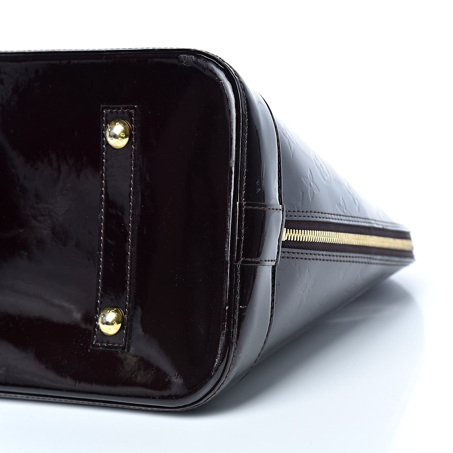 Louis Vuitton Vernis Alma GM Amarante 9 of 23