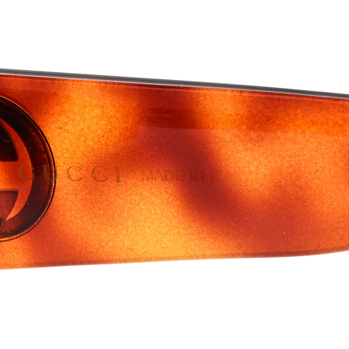 Acetate Square Frame Sunglasses GG 0053S Havana