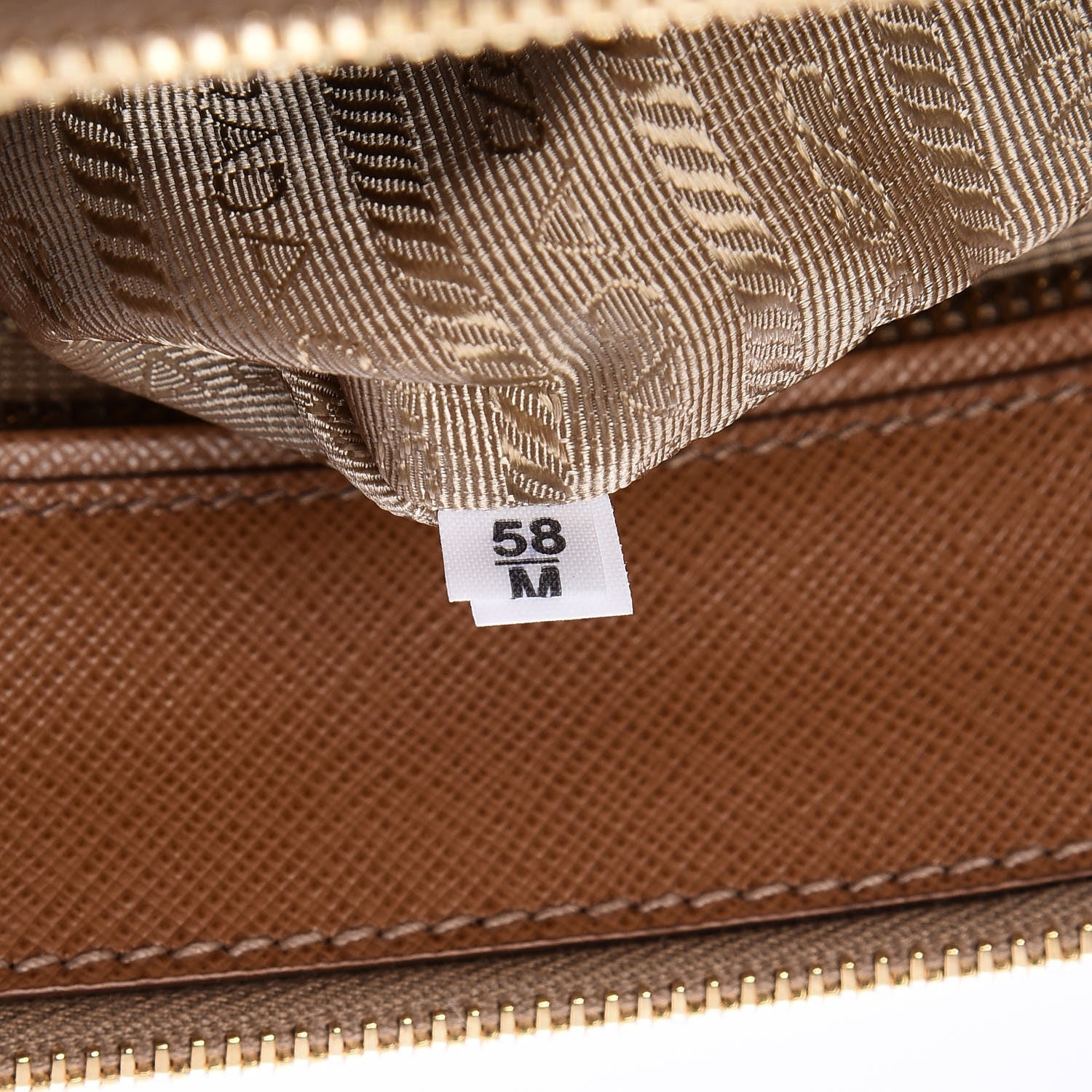 Prada Saffiano Medium Galleria Double Zip Tote Caramel 10 of 10
