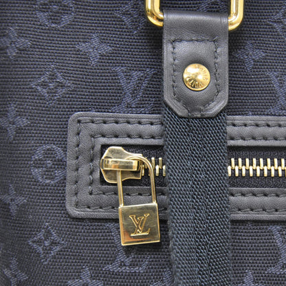 Louis Vuitton Mini Monogram Lucille PM Navy 9 of 9