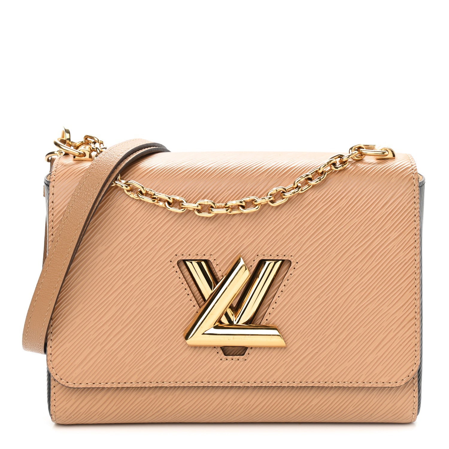 Louis Vuitton Epi Twist Shoulder Bag MM Camel 1 of 8