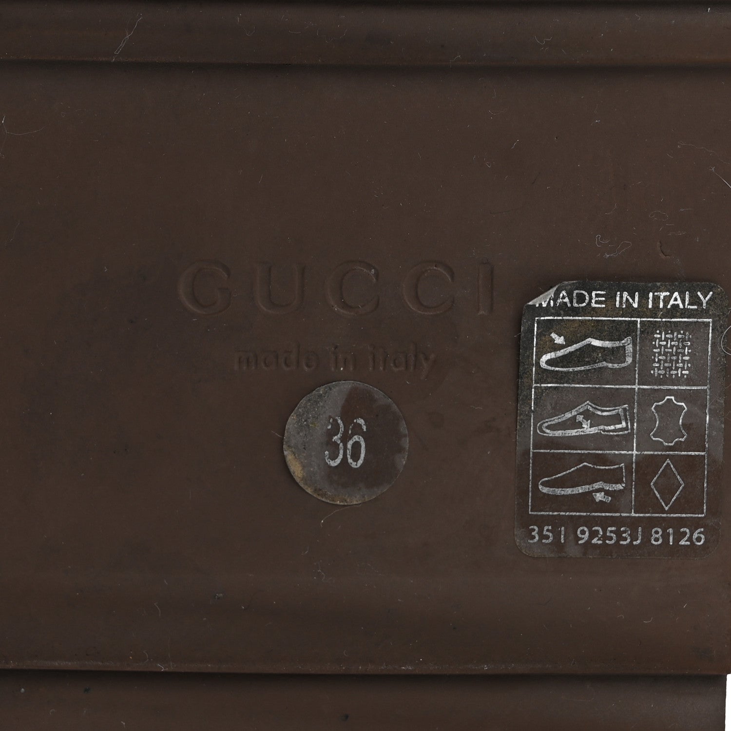 Gucci GG Supreme Monogram Miro Soft Calfskin Womens Horsebit Slippers 36 Beige Ebony New Acero 9 of 12