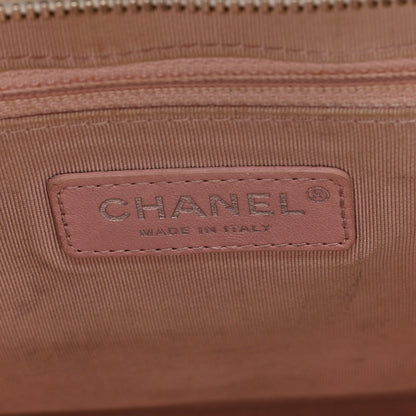 Chanel Patent Goatskin Quilted Medium Gabrielle Hobo White 6 of 11