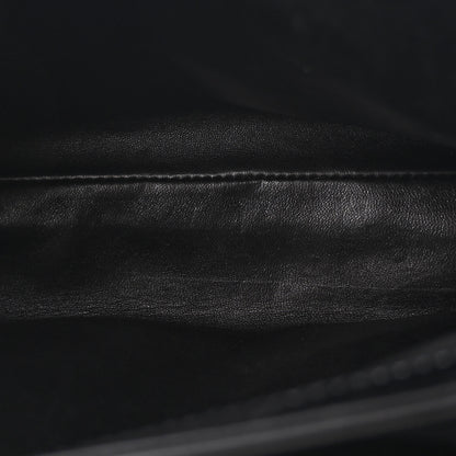 Louis Vuitton Monogram Silk Pony Hair Alligator Trim Linda Black 5 of 10