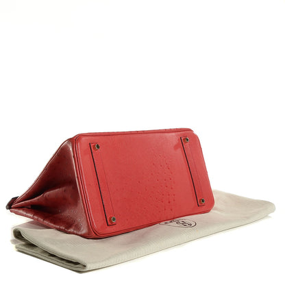 Hermes Ostrich Birkin 35 Rouge Vif 5 of 27