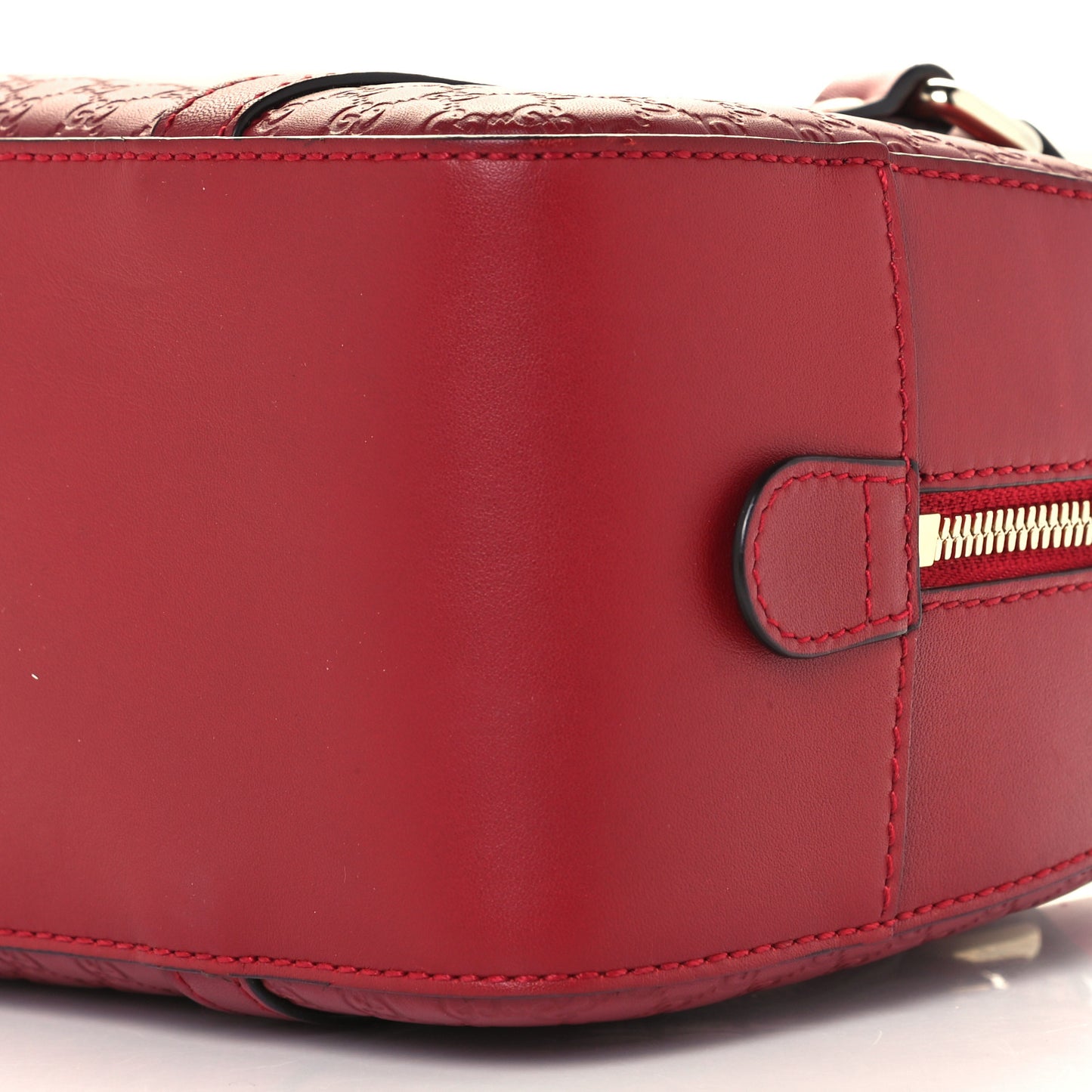 Microguccissima Small Crossbody Bag Rosso