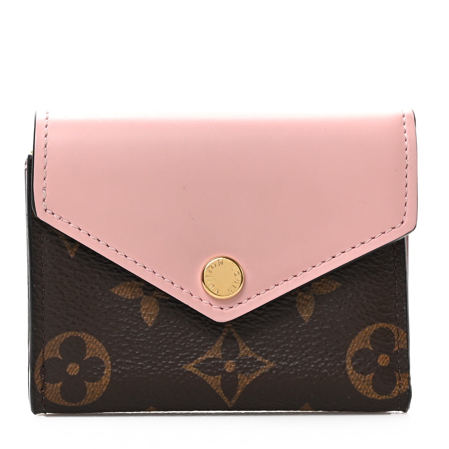 Louis Vuitton Monogram Zoe Wallet Rose Ballerine 1 of 6