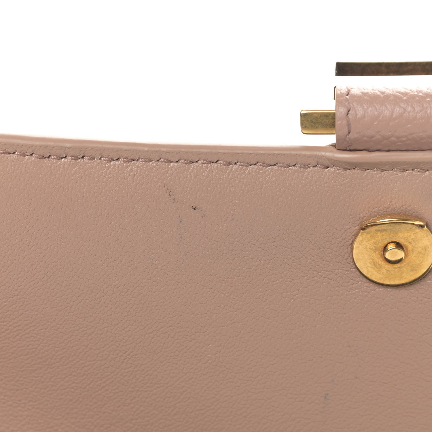 Balenciaga Grained Calfskin Small Hourglass Top Handle Bag Nude Beige 12 of 12