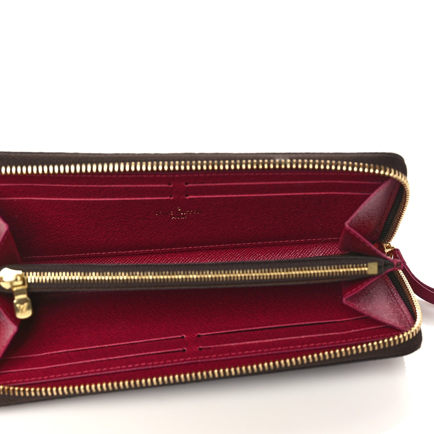 Monogram Clemence Wallet Fuchsia