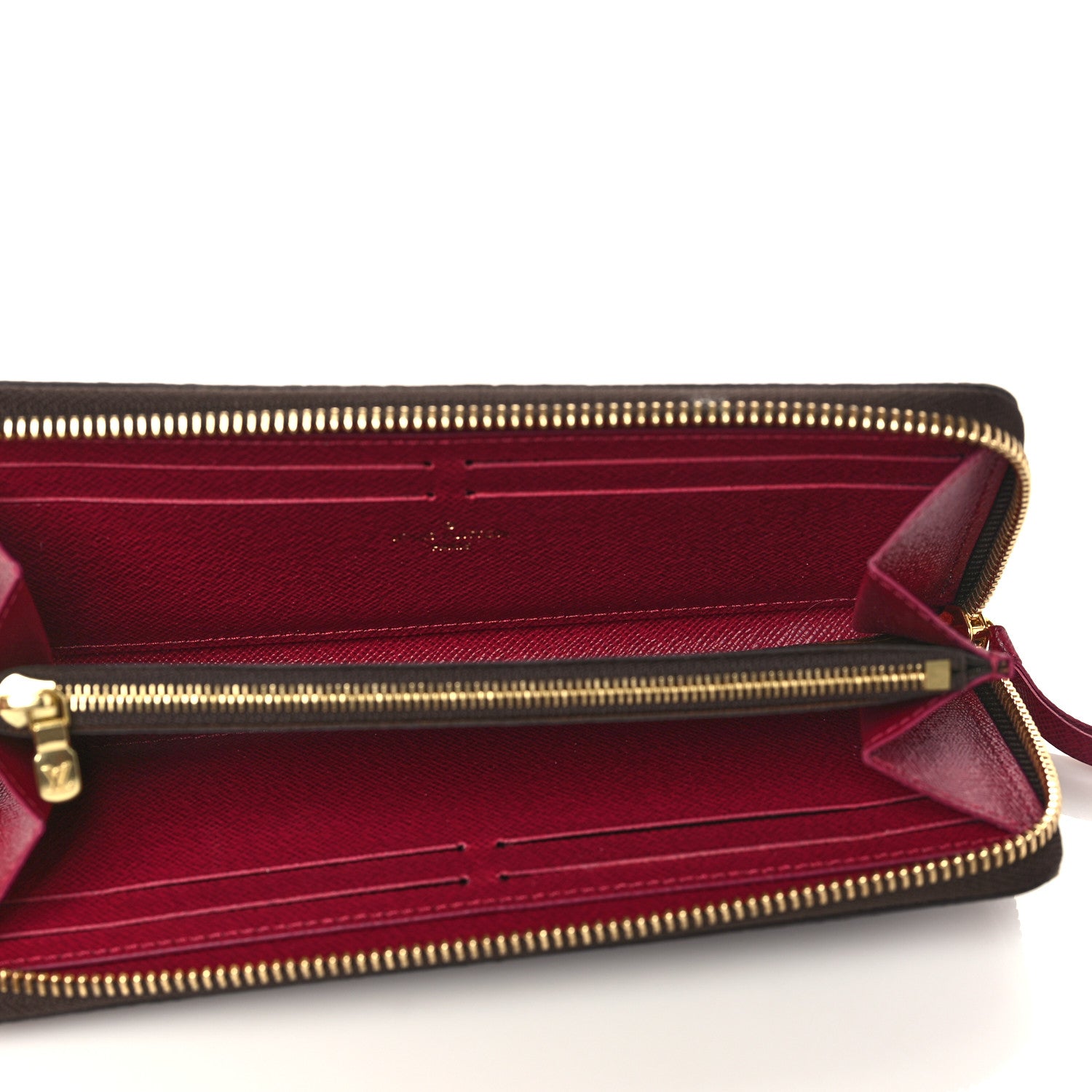 Louis Vuitton Monogram Clemence Wallet Fuchsia 5 of 6