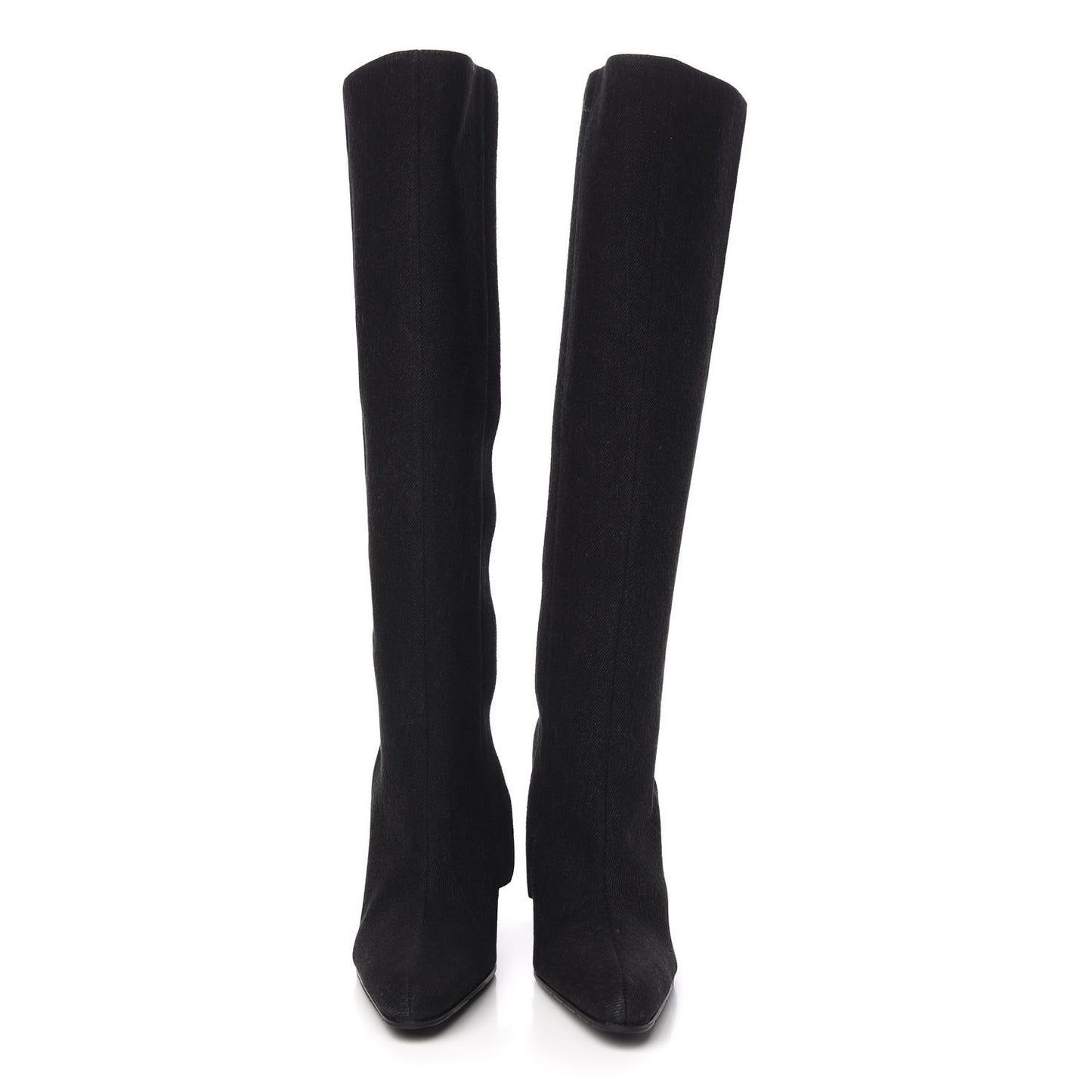 Fabric 110mm Booties 39 Black