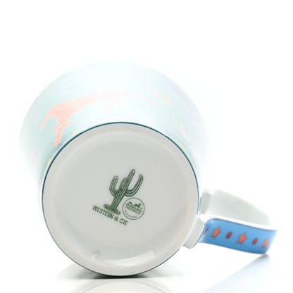 Hermes Porcelain Western And Company Mug 5 of 5