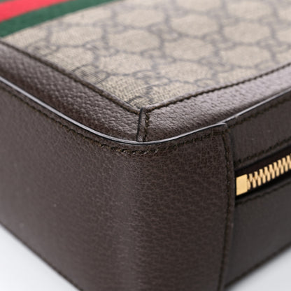 Gucci GG Supreme Web Small Ophidia Top Handle Shoulder Bag Brown 8 of 20