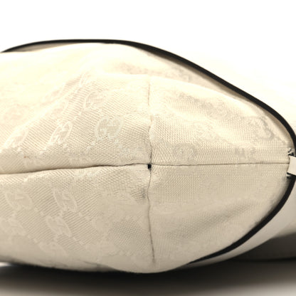 Gucci Monogram Calfskin Tote White 10 of 13