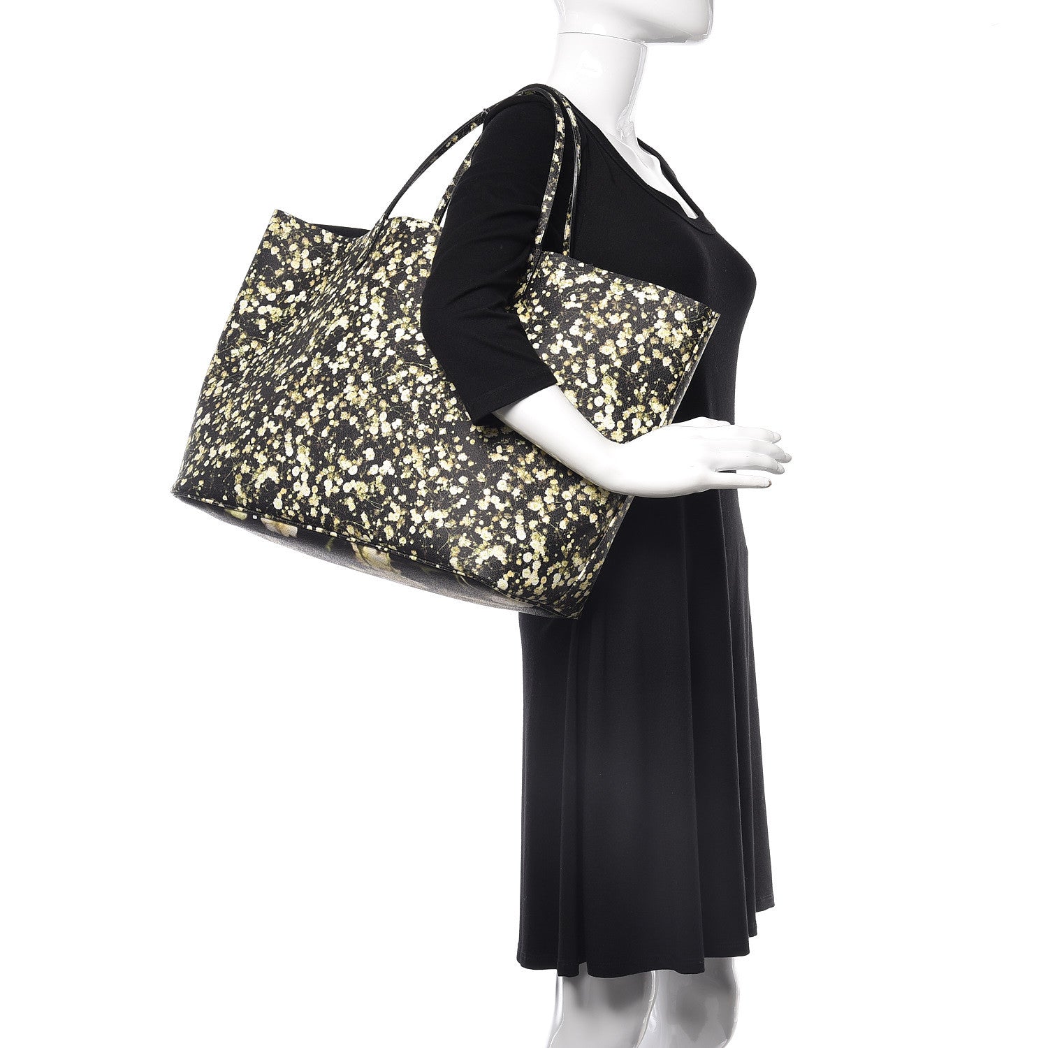 Givenchy Textured Coated Canvas Baby's Breath Print Large Antigona Tote 2 of 9