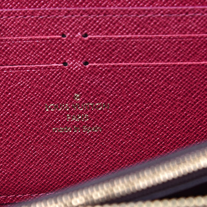 Louis Vuitton Monogram Clemence Wallet Fuchsia 5 of 8
