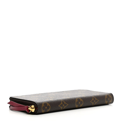 Louis Vuitton Monogram Clemence Wallet Fuchsia 4 of 7