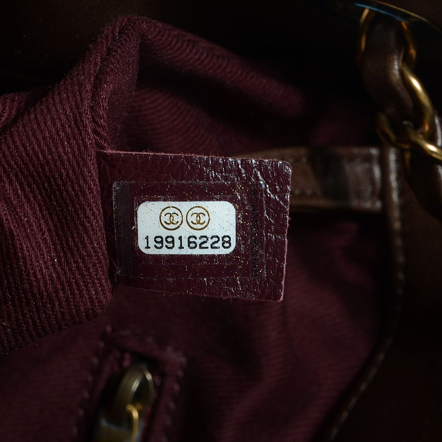 Chanel Calfskin Into The Fringe Hobo Brown 7 of 9